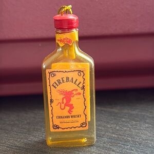 Fireball Whiskey Ornament